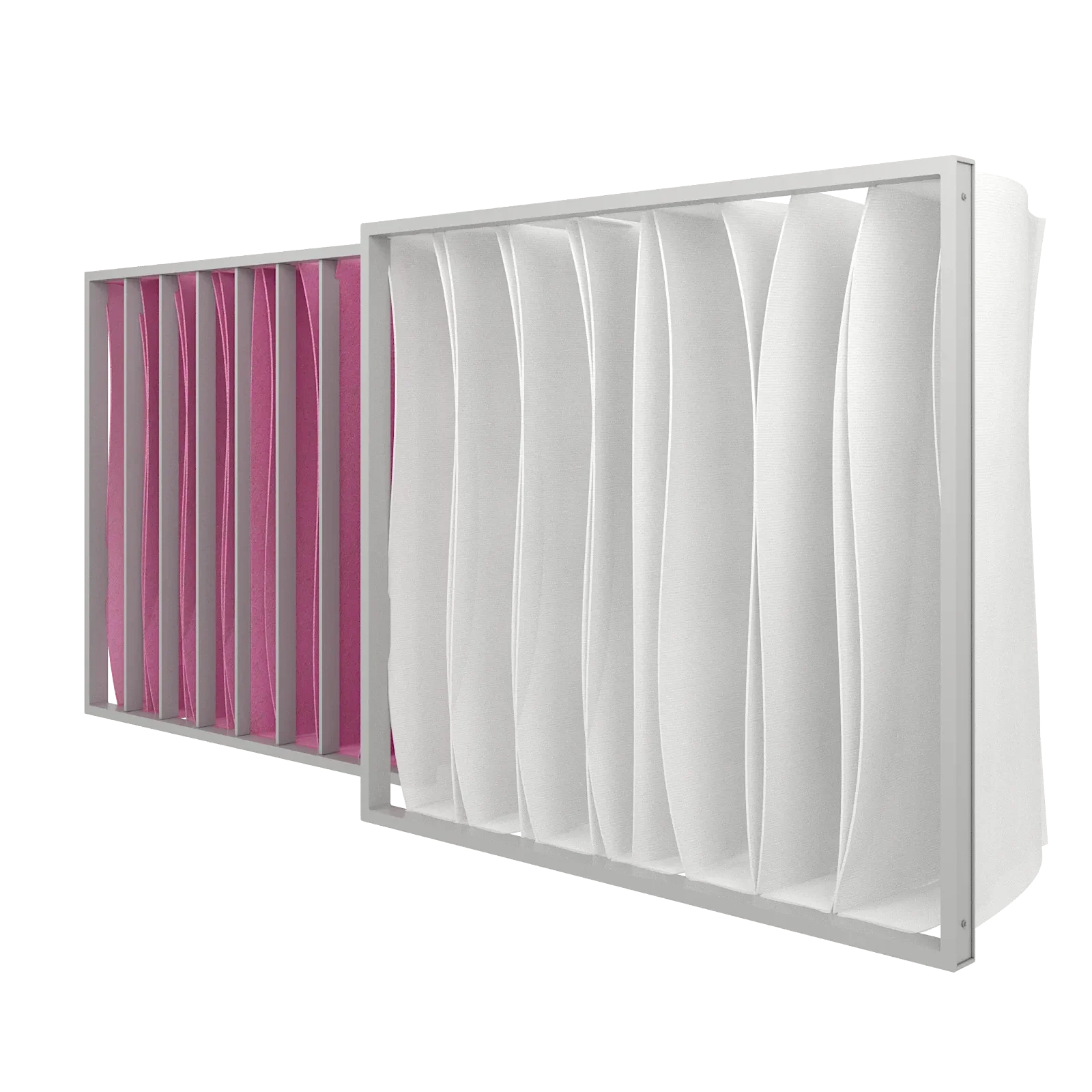 CELL-TYPE POCKET FILTERS TYPE ФЯК